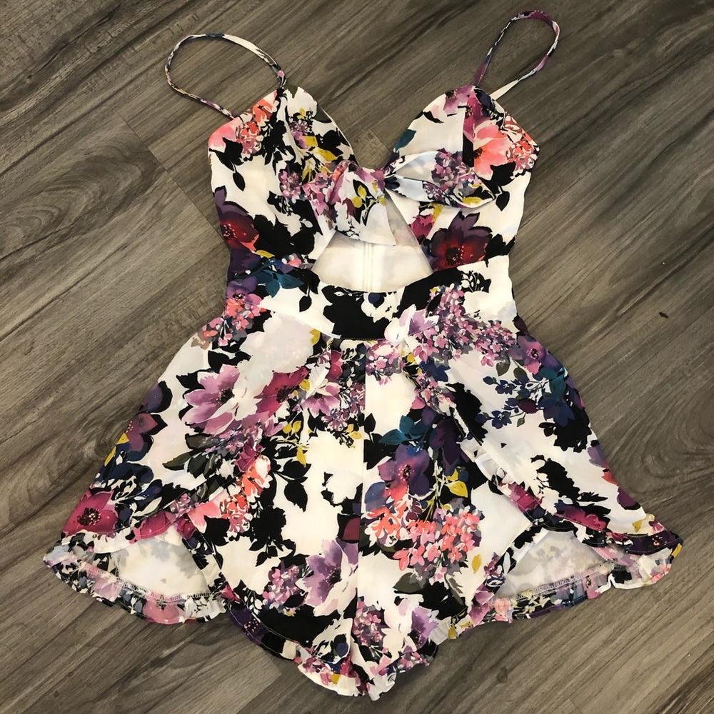 Floral Romper